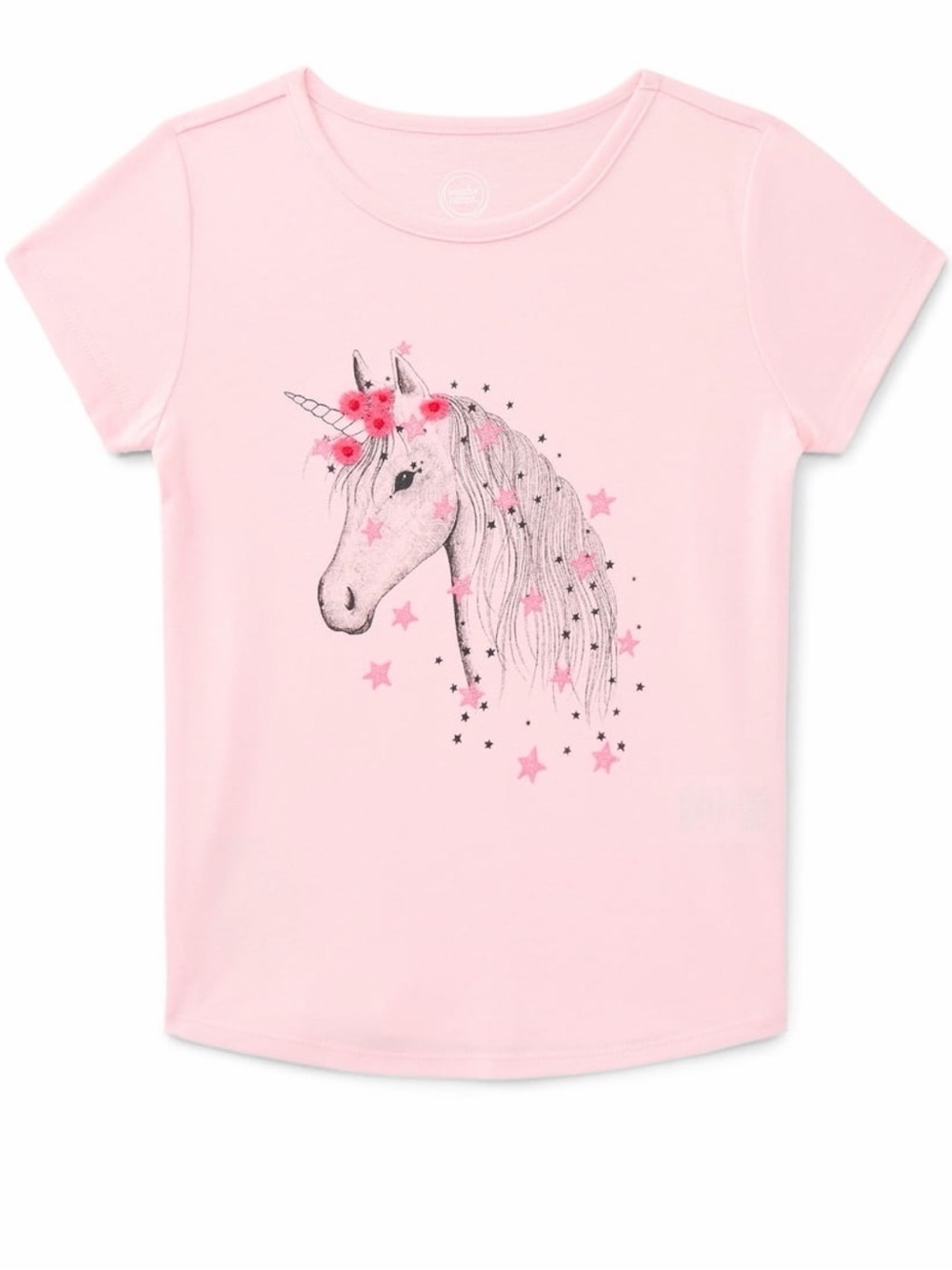 NWT wonder nation Pink Unicorn Graphic Short-Sleeve Tee
